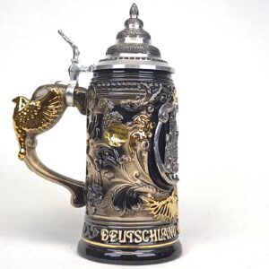 black and gold munchen stein