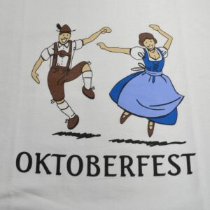 screen printed dancing couple oktoberfest t shirt size s or 3x