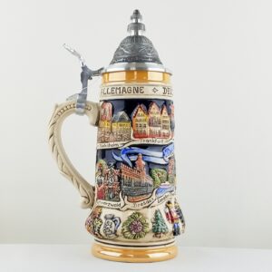 deutschland germany panoramic city stein 1/2 liter