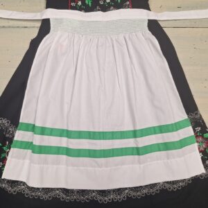 green stripe apron