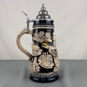 k307/1ble Deutschland Germany stein blue