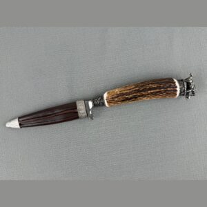 9 83 boar figure knife
