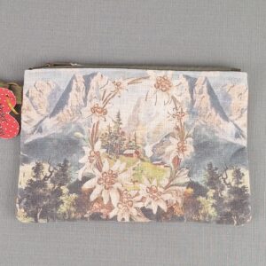 wristlet edelweiss purse