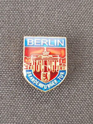 berlin shield hat pin