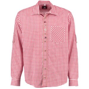 420023 2602 34 red check shirt