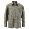 Matteo : Boy's Long Sleeve Olive Plaid Shirt matteo olive boys shirt
