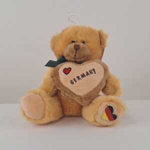 heart germany stuffed bear
