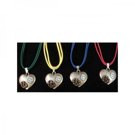 Heart Pretzel Necklace