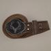 Men's Brown Suede Belt