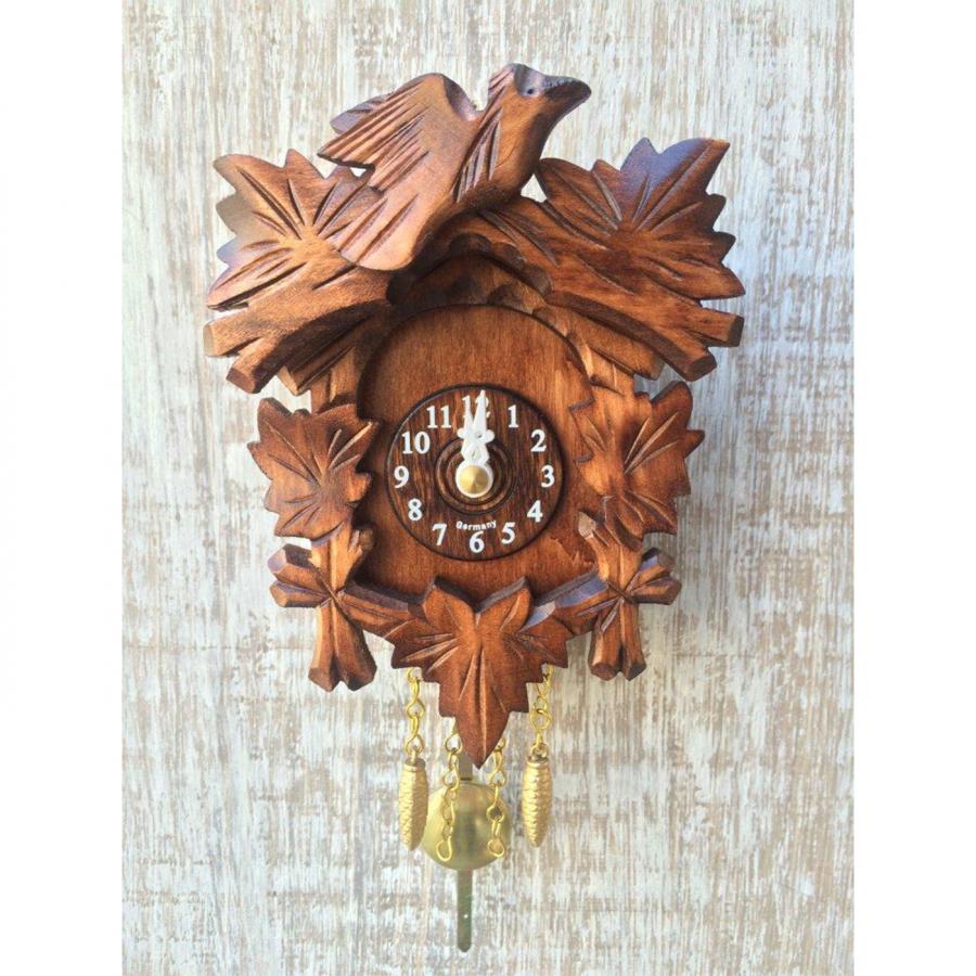 Kuckulino Bird and Leaves Cuckoo Clock Ernst Licht