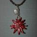 brown Edelweiss necklace