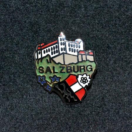 Salzberg-Schloss hat pin
