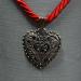 German heart necklace