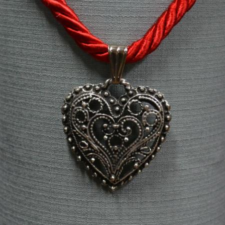 German heart necklace