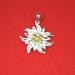 Two Toned Edelweiss Pendent