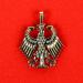 Gold German Eagle Pendant