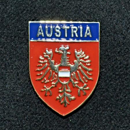 Austrian Shield Hat Pin