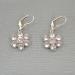 clear crystal earrings