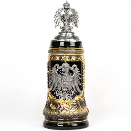 black pewter coat of arms