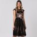 finja pink and black dirndl