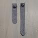 gray suspender strap extenders