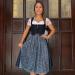 Navy German Dirndl