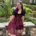 Full Eva dirndl with black Raven blouse