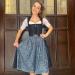 Bertha with dirndl