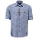 Blue Checked Mens Shirt