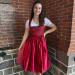 Red German Dirndl