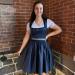 Dark Blue German Dress