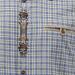 Mens German Shirt Blue