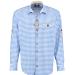 Blue Checked German Shirt