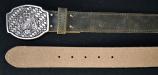 Men's Bavarian Crest Leather Belt-0