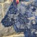 Blue Lace Embroidered Apron