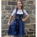 Traditional German Dirndl Blue