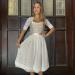 Beige Dirndl with Apron