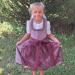 Bordeaux German Children's Dirndl