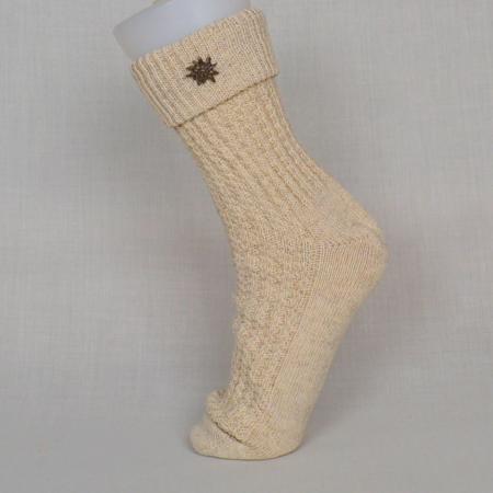 Ladies Beige Socks