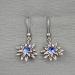 blue jewel earring